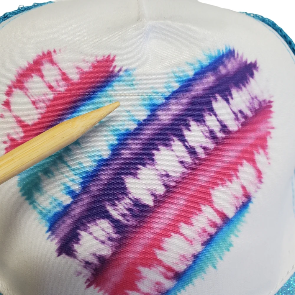 NWOT Girls Bundle Girls' Cap Tye Dye Heart & Hair Bows 5 Pack